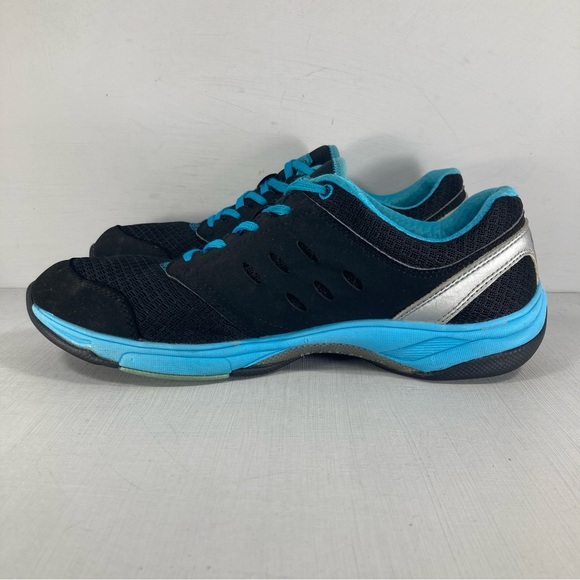 Vionic Venture Running Shoes Athletic Sneakers Black Blue Women 10 - Picture 4 of 9